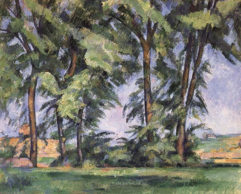 Paul Cezanne search tree where Deb Spain oil painting art